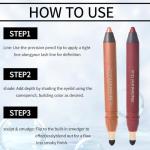 Vingtank Shadow Liner 2-in-1 Eyeliner Eyeshadow, Shadow Liner Duo Plum, Smudge-Proof Plum Eyeshadow Stick, Long-Lasting & Smudge-Proof Wear, Smooth, Easy to Color