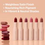 wet n wild Mega Last Rich Satin Lip Color, Rich Creamy Color with Satin Finish, Infused with Vitamin E & Moisturizing Argan Oil, Lightweight, Silky-Smooth, Vegan & Cruelty-Free - Hush Lil' Beige
