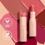 wet n wild Mega Last Rich Satin Lip Color, Rich Creamy Color with Satin Finish, Infused with Vitamin E & Moisturizing Argan Oil, Lightweight, Silky-Smooth, Vegan & Cruelty-Free - Hush Lil' Beige