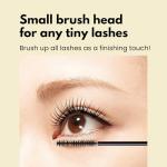 Heroine Make by KissMe Mini Mascara Black, Waterproof Mascara Volume and Length with Ultra-Fine Brush for Precise Application, Hypoallergenic & Long-Lasting, Smudge-Proof Lashes, Made in Japan 1 EA