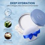 Club 2pk Suppin Translucent Pressed Powder Foundation + Overnight Skincare, Finishing Powder Makeup & Face Powder with Amino Acids, Shea Butter& Aloe, 24H Long-Lasting Japanese Skincare, WHITE