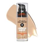 Revlon Liquid Foundation, ColorStay Face Makeup for Combination & Oily Skin, SPF 15, Medium-Full Coverage with Matte Finish, 150 Buff, 1 Fl Oz