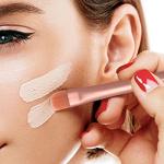 Makeup Brushes,Makeup Brush Set, 8 PCS Travel Make Up Brush Kit Mini,Cosmetic Brushes for Face Foundation Blush Eye Shadow (Pink)