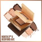 Maybelline New York Shadow Blocks Shadow Blocks Eyeshadow Palette, Stacked Eye Shadow Trio, North 3rd & Bedford Ave, 0.08 oz