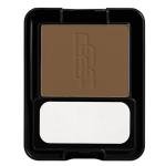 Black Radiance Pressed Powder, Pigment-Rich Matte Finish for Light Skin Tones, Oil-Absorbing Compact with Mirror & Sponge - Golden Almond