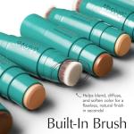 Thrive Causemetics Triple Threat Color Stick: Cream Bronzer & Contour Stick with Vitamin E, Evening Primrose Oil, Waterproof Smudge Proof Face Makeup, Anita (Light Medium Neutral)