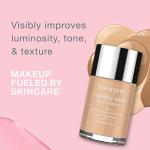 Neutrogena Healthy Skin Liquid Foundation Makeup with Broad Spectrum SPF 20 Sunscreen, Lightweight, Medium Coverage Makeup with Sunscreen and Pro-Vitamin B5, Classic Ivory 10, 1 fl. oz