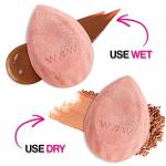 wet n wild Makeup Sponge - Low Product Absorption for Streak-Free Application, Effortless Blending Beauty for a Smooth Professional Looking Finish, Cruelty-Free & Vegan-Microfiber