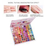 99 Colors Eyeshadow Palette, Colorful Eyeshadow Palette, Professional Matte Shimmer Glitter Rainbow Makeup Pallet, Colorful Long Lasting Highly Pigmented Eye Shadow Christmas Day Gifts for Women