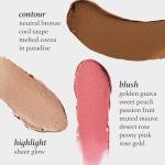 Julep Skip the Brush Cream to Powder Bronzer & Contour Stick - Melted Cocoa Medium skin tones - Long Lasting Blendable and Buildable Color -Multi-Use 2-in-1 Blush and Lip Makeup Stick