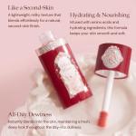 Flower Knows Strawberry Cupid All Day Glow Liquid Blush,Water- & Sweat-Resistant Blush for Cheeks,Blendable Dewy Finish with Hydrating Formula (01 Frosty Strawberry,0.25 Fl Oz)