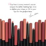 LAURA GELLER NEW YORK Modern Classic Lip Liner, Luxurious Creamy Long Lasting Lip Liner, Prevents Feathering and Fading, Beautiful Berry