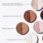 Honeybee Gardens Pressed Powder Eye Shadow Single REFILL, Antique, Matte Pale Cream Bisque, Long-Wearing, Creaseproof Mineral Color With Botanicals, NO CASE OR APPLICATOR