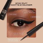 Milani Stay Put Matte Liquid Liner, 01 Black Matte