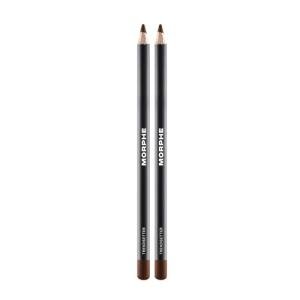 Morphe Color Pencil Bundle - Cream Lip Liner Pencil with a Zero-Tugging Formula - Effortlessly Lines, Defines & Shapes Lips - Trendsetter (2 Count)