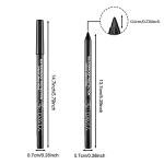 LemonSac 15PCS Colorful Eyeliner Pen Set, Eye Shadow Pencil, Pearl & Matte Metallic Glitter Eyeliner for Women, Eye & Lip Liner, Professional Eye Makeup Set