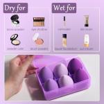 BS-MALL Makeup Sponge Set 6 Pcs – Premium Beauty Blenders for Flawless Makeup Application