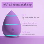 BS-MALL Makeup Sponge Set 6 Pcs – Premium Beauty Blenders for Flawless Makeup Application