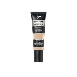 IT Cosmetics Bye Bye Under Eye Concealer (Light Beige) - Waterproof, Full Coverage Brightening Concealer For Dark Circles, Fine Lines, Redness & Discoloration, Anti-Aging, 24H Wear - 0.4 fl oz