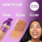 Covergirl Simply Ageless Skin Perfector Essence Foundation, 30 Light-Medium,Tinted Skincare Makeup Hybrid, Sheer Tint, Radiant Finish, Glowy Finish, Vegan Formula, 1.0oz