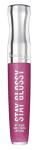 Rimmel Stay Glossy Lip Gloss - Non-Sticky and Lightweight Formula for Lip Color and Shine - 185 Grapevine Groove, .18oz