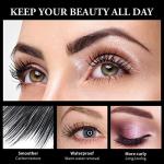 Bestidy 4D Silk Fiber Lash Mascara - Natural Waterproof, Smudge-proof, Thickening & Lengthening, No Clumping, Lasts All Day
