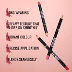 Rimmel Lasting Finish 8HR Soft Lip Liner Pencil - Vibrant, Blendable Formula to Lock Lipstick in Place for 8 Hours - 760 90's Nude, .04oz