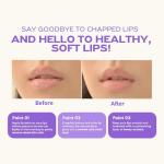 FRUDIA Blueberry Honey Lip Balm, Exfoliating & Moisturizing Dewy Korean Lip Balm for Dry Lips made with Jeju Blueberry & Honey Extracts for Soft, Plump Lips (0.33 fl oz)