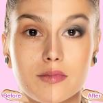 BEAUTYFACTOR Makeup Sponges 4 Pack, Ultra Soft Beauty Blenders for Flawless Foundation Application, Latex-Free & Hypoallergenic Makeup Sponges For Foundation, Powder, Cream,Liquid (Pink)