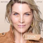 Lancôme Teint Idole Ultra Wear Natural Matte Foundation- Longwear, Medium-Full Coverage, Natural Finish, Waterproof & Hydrating - 220C (Light Skin with Cool/Pinky Undertones), 1 Fl Oz