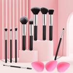 Stocking Stuffers for Women Teen Girls - Christmas Gifts 13 Pcs Makeup Brushes Set, Premium Kit with Foundation Concealer Makeup Blush Sponge, Professional Beauty Accessories for Women Sister Birthday