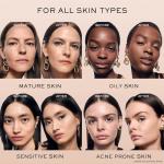 Lancôme Teint Idole Ultra Wear Natural Matte Foundation- Longwear, Medium-Full Coverage, Natural Finish, Waterproof & Hydrating - 220C (Light Skin with Cool/Pinky Undertones), 1 Fl Oz