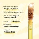 Kosas Revealer Concealer - Medium Coverage Makeup with Hyaluronic Acid, Conceals Dark Circles Under Eyes, Dark Spots and Blemishes + Brightens, Hydrates, Long-Lasting & Vegan,(Tone 03 W)