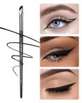 Eyeliner Brush, EIGSHOW Sickle Angled Gel Eyeliner Makeup Brush for Precise Eye Liner, Eyebrow, Eyelid with Ultra Thin Curved Vegan Bristles (E865)