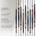 Lancôme Le Stylo Waterproof Eyeliner Pencil - Creamy & Highly Pigmented - Seamless Blending & Smudging - 02 Noir Intense