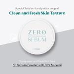 ETUDE Zero Sebum Loose Powder for Face | Lightweight Oil Control No Sebum Loose Face Powder with 80% Mineral | Long Lasting for Setting or Foundation Makes Skin Downy