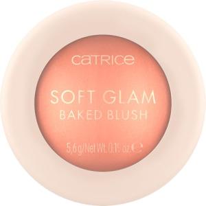 Catrice Soft Glam Baked Blush | Luminous, Lightweight Powder for Buildable Color | Vegan & Cruelty Free (020 | Peachy Breeze)
