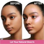 COLORGRAM Milk Bling Heartlighter 01 Peach Heart | Silky Smooth Versatile Creamy Highlighter with Shimmery Finish, Soft and Natural Glow Perfect for Daily Makeup