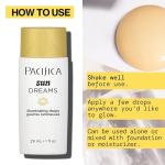 Pacifica Sunset Glow Drops – Face Bronzer - Vitamin C Face Bronzing Makeup for Instant Sun-Kissed Glowing Illuminator & Hydrating Skin Tint | Buildable Highlighter Drops Vegan Dermatologist Tested