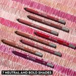 URBAN DECAY 24/7 Glide-On Waterproof Lip Pencil (Rush - Pink Mauve with Soft Pearl), Smudge-Proof, Longwearing Lip Liner, Smooth & Creamy Colors, Moisturizing Formula with Vitamin E - 0.04 oz