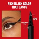 Revlon Liquid Eyeliner Pen, ColorStay Wing Line Eye Makeup, Waterproof, Smudge-proof, Stocking Stuffer for Her, Longwearing with Angled Felt Tip
