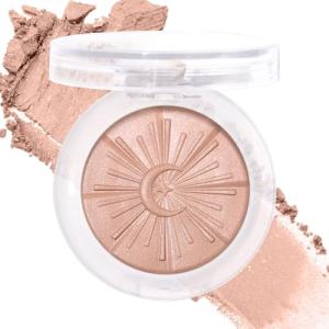 UCANBE Glow Bronzer, Long-Lasting Baked Shimmer Bronzing Powder - 02 Light Bronzer, Lightweight & Buildable Neutrual Satin Finish, Luminous Contour for Face, Cheeks, and Body