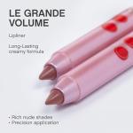 Vivienne Sabó Gel Lipliner Le Grand Volume – Long-Lasting Smudge-Proof Lip Liner & All-Over Lip Color, Creamy Precision Formula, Hydrating & Comfortable Wear, 02 Warm Nude