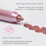 Vivienne Sabó Gel Lipliner Le Grand Volume – Long-Lasting Smudge-Proof Lip Liner & All-Over Lip Color, Creamy Precision Formula, Hydrating & Comfortable Wear, 02 Warm Nude