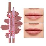 Vivienne Sabó Gel Lipliner Le Grand Volume – Long-Lasting Smudge-Proof Lip Liner & All-Over Lip Color, Creamy Precision Formula, Hydrating & Comfortable Wear, 02 Warm Nude