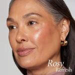 LAURA GELLER NEW YORK The Wonder Balm Cream Blush - Hydrating Weightless Subtle Hint of Color + Glow for Mature Skin - Vegan Squalane - Apply to Cheeks & Lips (03 Rosy Refresh)