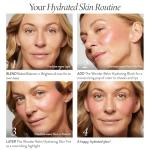 LAURA GELLER NEW YORK The Wonder Balm Cream Blush - Hydrating Weightless Subtle Hint of Color + Glow for Mature Skin - Vegan Squalane - Apply to Cheeks & Lips (03 Rosy Refresh)