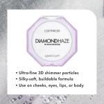 Catrice | Diamond Haze Highlighter (010 Gimme Glitter) | Stunning 3D Shimmer Effect for Face & Body | Silky, Buildable Glow | Vegan & Cruelty Free