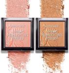 wet n wild MegaGlo Highlighting Powder, Highlighter Makeup, Shimmer Glow, Pink Rose Gold Bloom Time