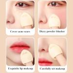 Makeup Sponge Set Blender Sponges 14 Pcs for Liquid Cream, and Powder Latex Free Multi-colored Sponges for Makeup Application with Storage Box Pink Gifts